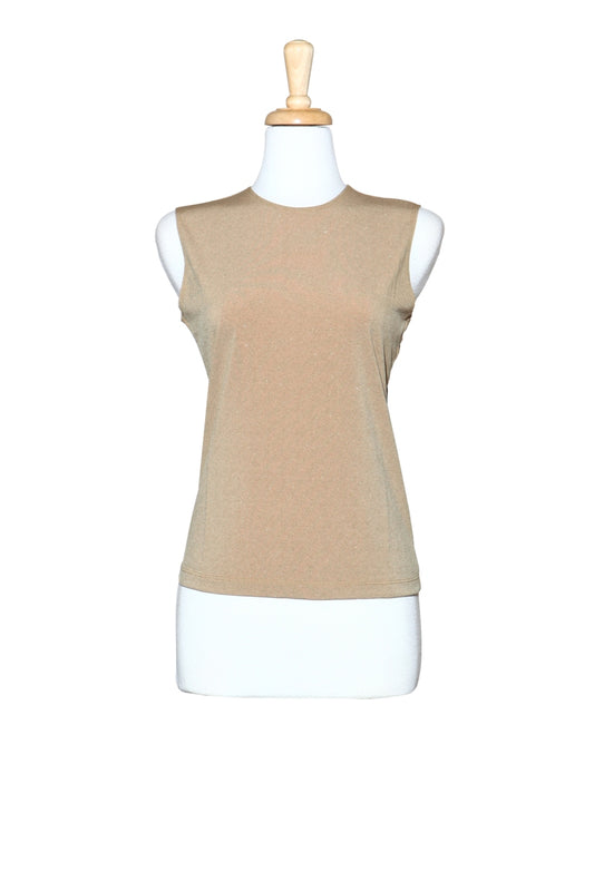 Sleeveless Turquoise Microfiber Camisole